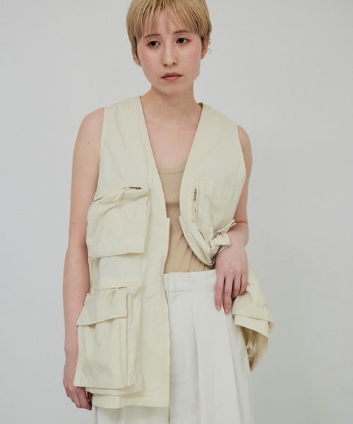lit ベスト ジレ 「NEW ver.」Hunting Nylon Vest レディース