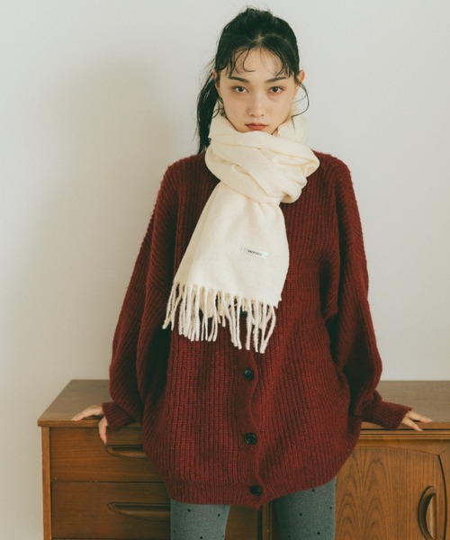 VANNIE U（ヴァニーユー） マフラー ストール ベーシックフリンジ