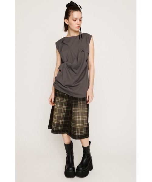 tシャツ BOAT NECK TUCK TOPS ボートネック タック トップス 夏服 レディース SLY tシャツ BOAT NECK TUCK TOPS ボートネック タック トップス