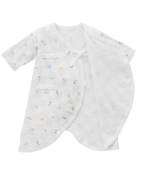 MIKIHOUSE ベビー肌着 6枚セット 50cm MIKI HOUSE（ミキハウス） ベビー肌着 ピュアベールニットガーゼコンビ