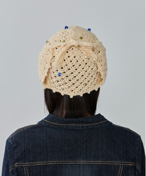 override（オーバーライド） ニット帽 ニットキャップ REC BEADS