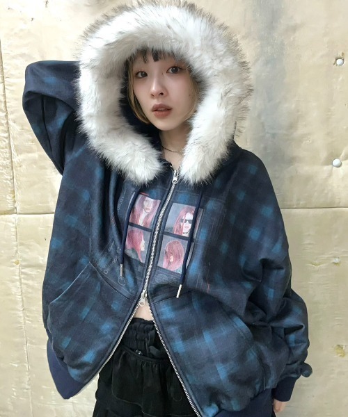 こじかさん専用 プラチナ シープとパーカーSONNE まとめて JEANASIS（ジーナシス） パーカー 「25quee」カコウプリントZIP