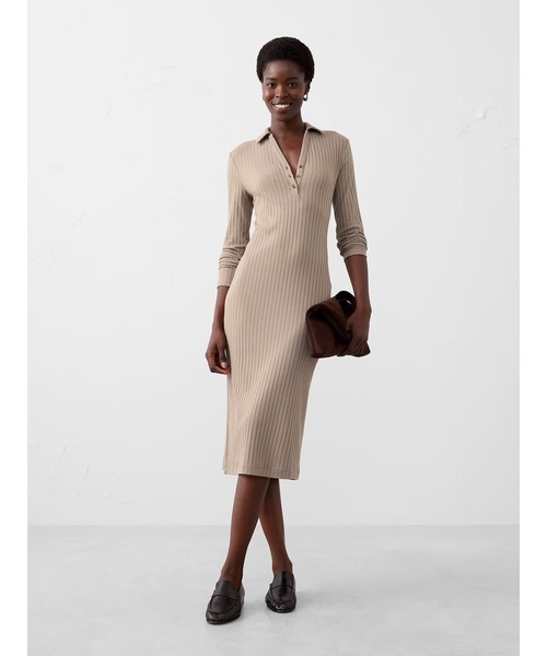 バナナリパブリック リブニットワンピース BANANA REPUBLIC（バナナリパブリック） ワンピース BANANA REPUBLIC