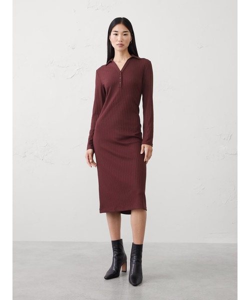 バナナリパブリック リブニットワンピース BANANA REPUBLIC（バナナリパブリック） ワンピース BANANA REPUBLIC