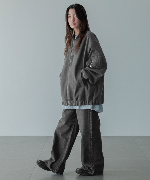 LOWRYS FARM（ローリーズファーム） ma1 ma-1 「LFM(U)」WフェイスMA