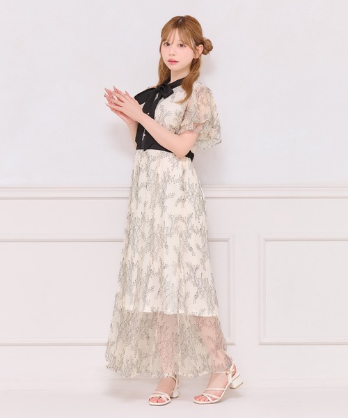 ワンピース juneberry OUTLET】Roxy DOWN TO EARTH DRESS ワッフル ワンピース