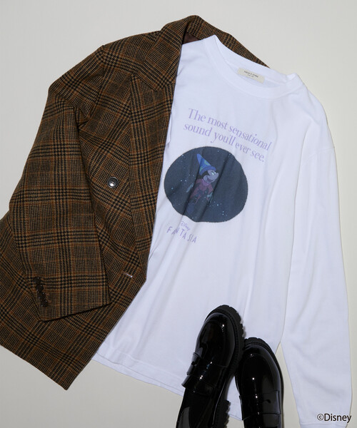 FREAK'S STORE（フリークスストア） tシャツ 「DISNEY FANTASIA」 箔