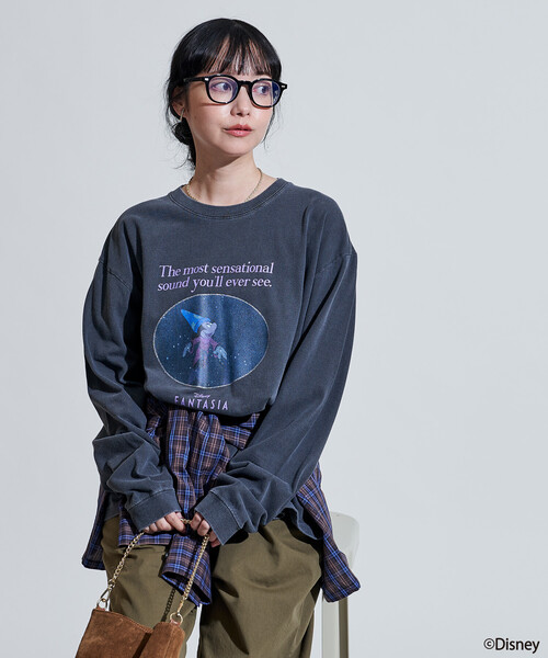 FREAK'S STORE（フリークスストア） tシャツ 「DISNEY FANTASIA」 箔