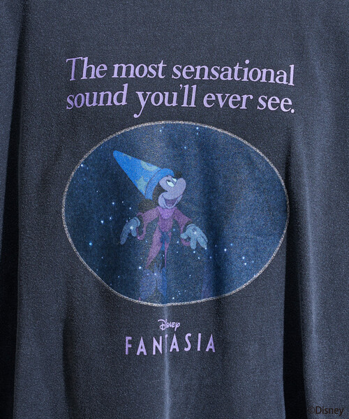 FREAK'S STORE（フリークスストア） tシャツ 「DISNEY FANTASIA」 箔
