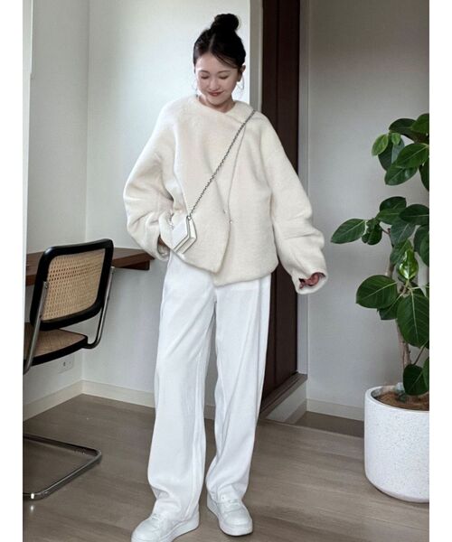 LAGUNAMOON（ラグナムーン） ブルゾン アウター ボアブルゾン