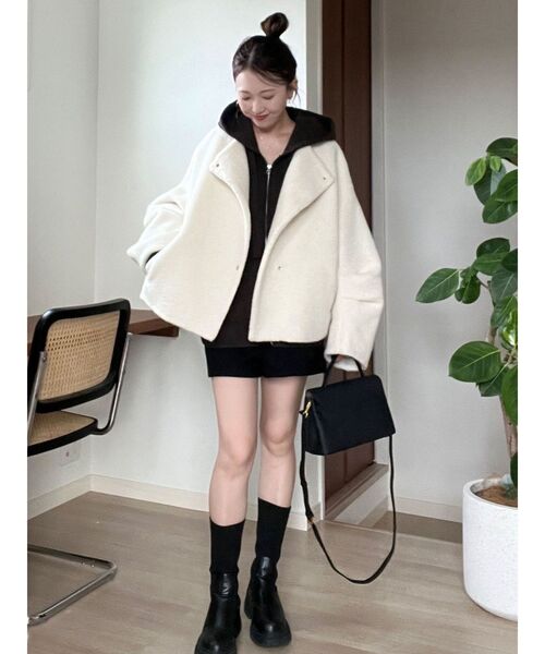 LAGUNAMOON（ラグナムーン） ブルゾン アウター ボアブルゾン