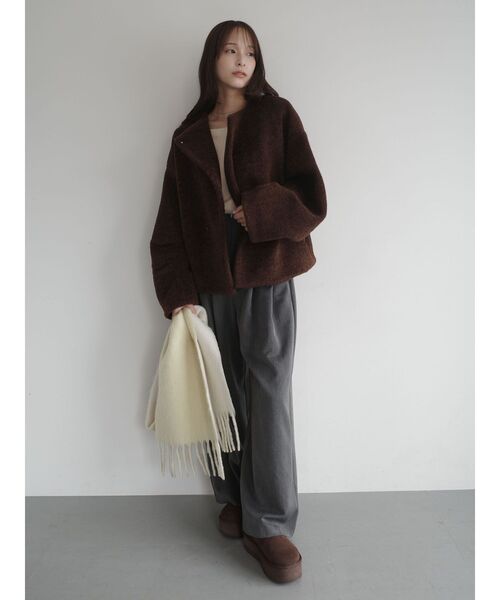 LAGUNAMOON（ラグナムーン） ブルゾン アウター ボアブルゾン