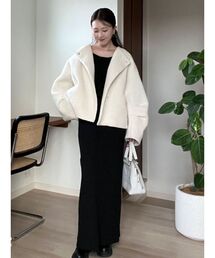 LAGUNAMOON（ラグナムーン） ブルゾン アウター ボアブルゾン