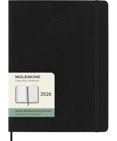 MOLESKINE（モレスキン） 手帳 2026年 1月始まり 12ヵ月 ウィークリー