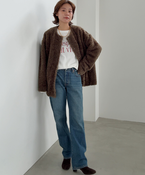 JOURNAL STANDARD relume ブルゾン アウター 「25AW新作」ボア