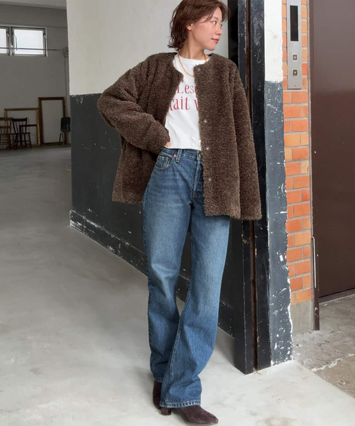 JOURNAL STANDARD relume ブルゾン アウター 「25AW新作」ボア