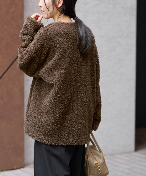 JOURNAL STANDARD relume ブルゾン アウター 「25AW新作」ボアカラー