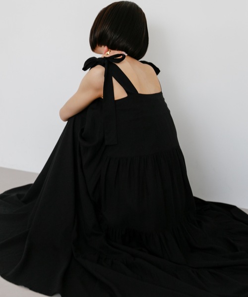 「Katrin TOKYO」 キャミソールワンピース FREE ベージュ レディース_画像2