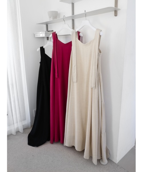 「Katrin TOKYO」 キャミソールワンピース FREE ベージュ レディース_画像3