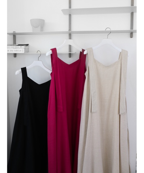 「Katrin TOKYO」 キャミソールワンピース FREE ベージュ レディース_画像4