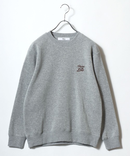 Disney トレーナー スウェット 2025AW Disney/ディズニー 裏起毛