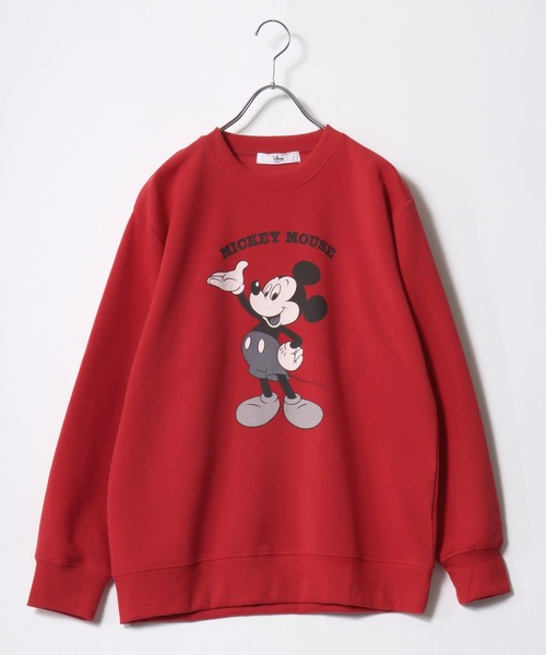 Disney トレーナー スウェット 2025AW Disney/ディズニー 裏起毛