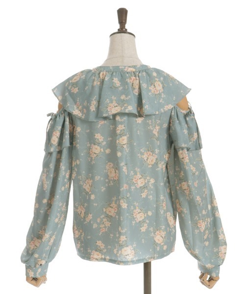 milkaru様3点専用♪︎❮新品未使用♪︎❯axes ポエ ブラウス♪︎ axes femme POETIQUE ブラウス シャツ 金具使い襟BL レディース