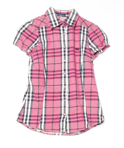 BURBERRY BLUE LABEL（バーバリーブルーレーベル） チェック柄半袖 