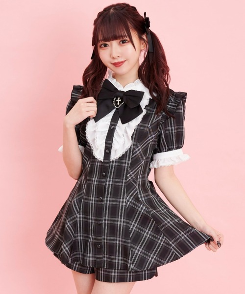 「Secret Honey」 セットアップ MEDIUM ブラックミックス レディース