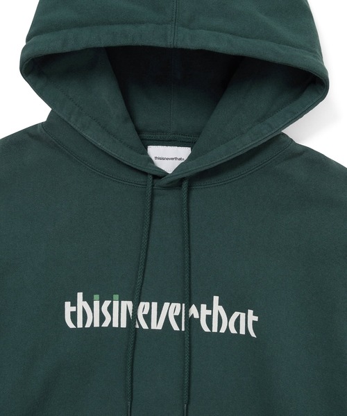 thisisneverthat（ディスイズネバーザット） パーカー 裏起毛 Circled