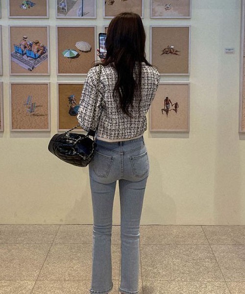 「SONA」 ツイードジャケット FREE アイボリー レディース_画像4