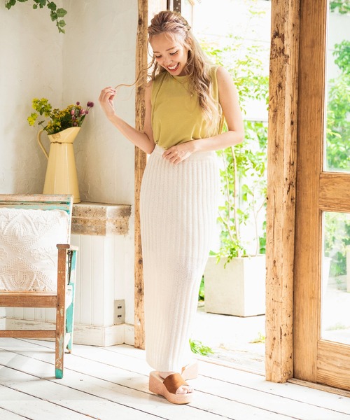 「anap mimpi」 セットアップ FREE イエロー系その他 レディース_画像9