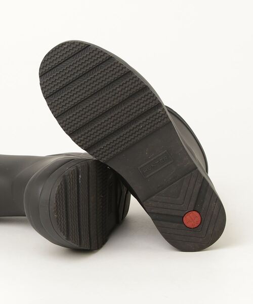 HUNTER（ハンター） レインブーツ 24cm ブラック レディース