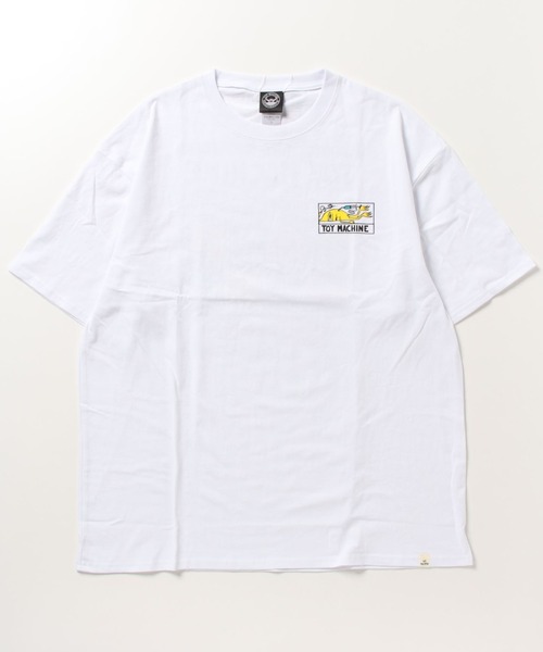 「TOY MACHINE」 半袖Tシャツ M グリーン系その他 メンズ_画像3