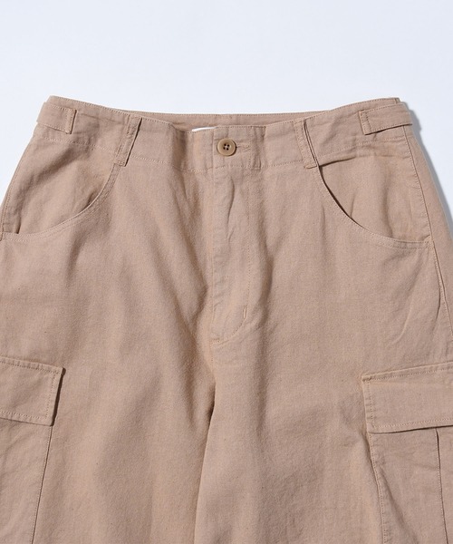 「Johnbull」 カーゴパンツ SMALL オリーブ レディース_画像3