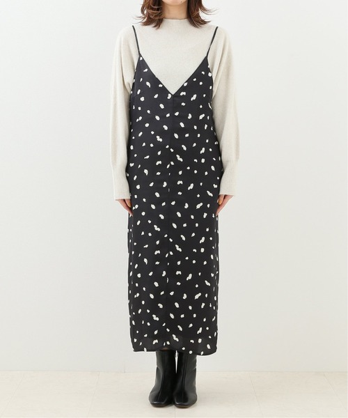 SLOBE IENA（スローブイエナ） キャミソールワンピース 36 ブラック