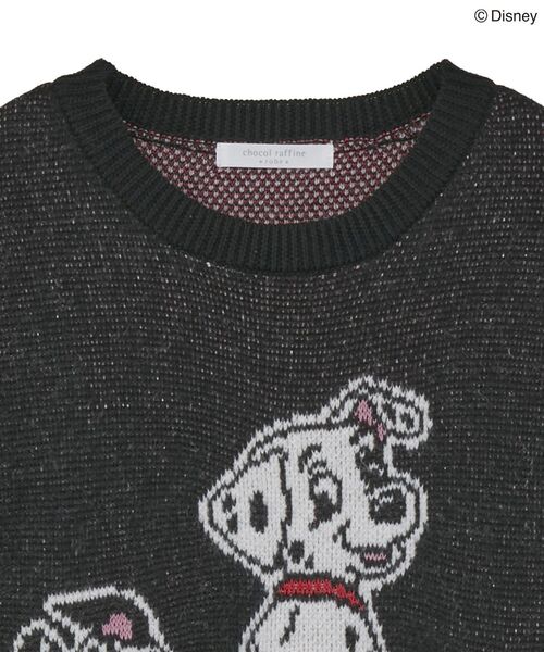 Disney（ディズニー） ニット セーター 101匹わんちゃん/ジャガード