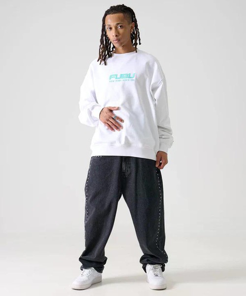 トレーナー スウェット FUBU-OG Logo Crew Sweat メンズ レディース_8