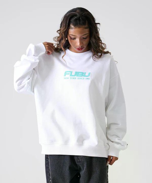トレーナー スウェット FUBU-OG Logo Crew Sweat メンズ レディース_4