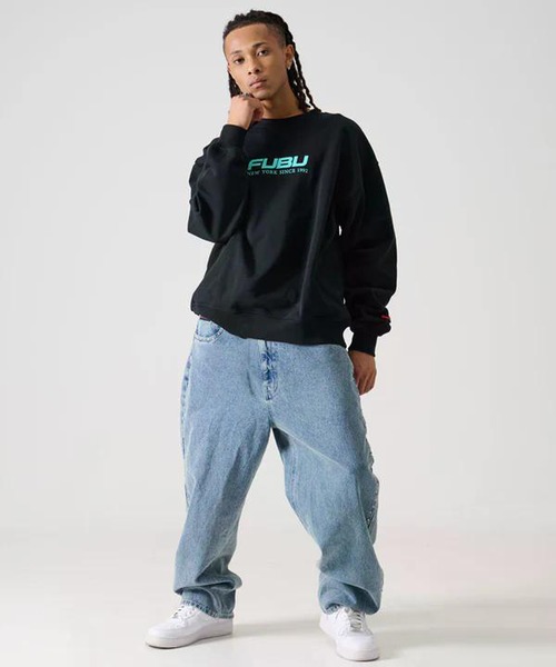 FUBU（フブ） トレーナー スウェット FUBU-OG Logo Crew Sweat メンズ