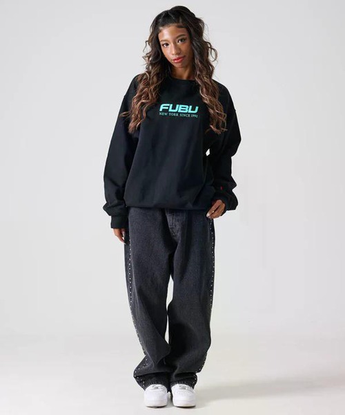 FUBU（フブ） トレーナー スウェット FUBU-OG Logo Crew Sweat メンズ