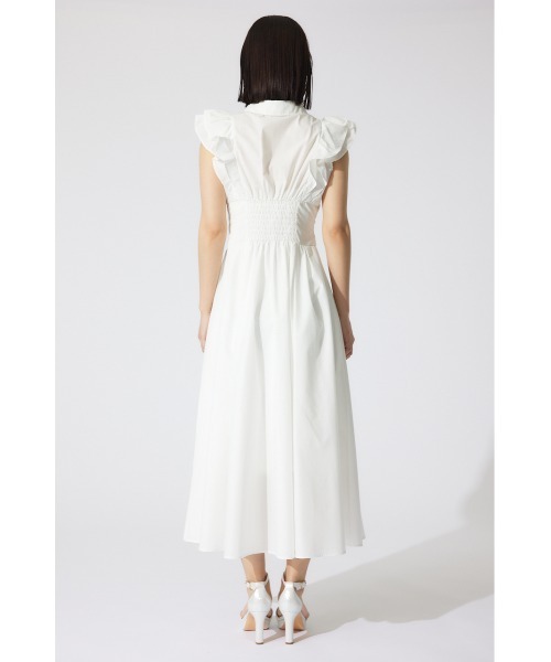 「rienda」 ノースリーブワンピース SMALL ベージュ レディース_画像9