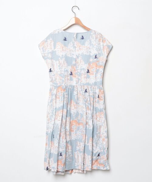 「Ebonyivory」 ノースリーブワンピース FREE ブルー レディース_画像2