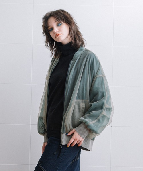 「AULA AILA」 ブルゾン FREE ブラック レディース_画像3