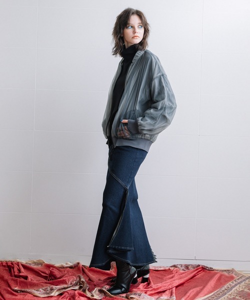 「AULA AILA」 ブルゾン FREE ブラック レディース_画像5