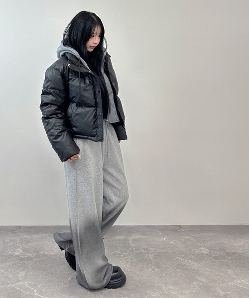 FOLLOWIN（フォロウィン） ダウンコート ダウンジャケット フーディー