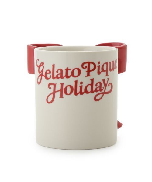 gelato pique（ジェラートピケ） タンブラー 「HOLIDAY」リボン