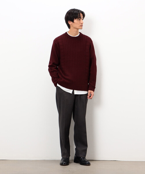 COMME CA ISM（コムサイズム） パンツ 「セットアップ対応」ジャージー