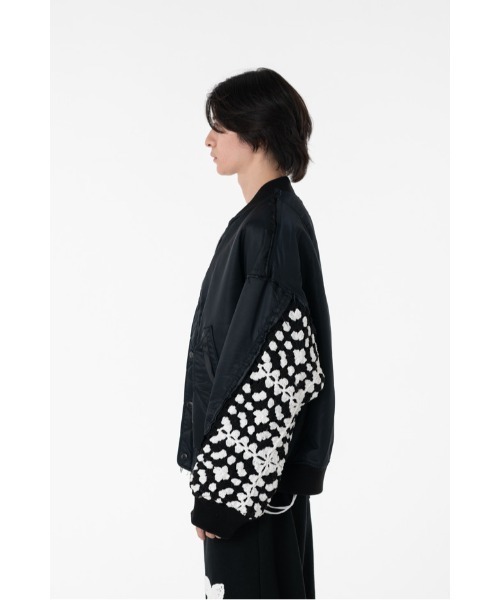 DISCOVERED（ディスカバード） ma1 ma-1 CROCHET SLEEVE MA-1 メンズ