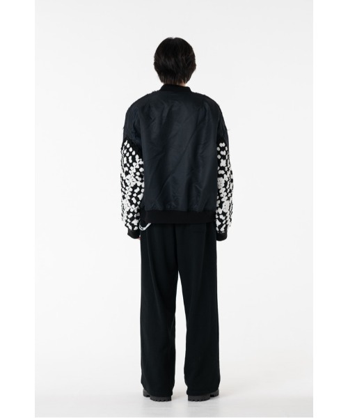 DISCOVERED（ディスカバード） ma1 ma-1 CROCHET SLEEVE MA-1 メンズ